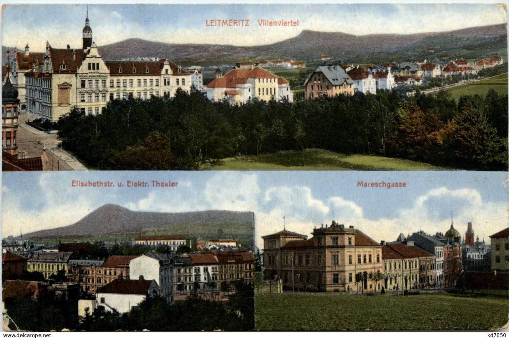 Leitmeritz - Villenviertel - Tschechische Republik