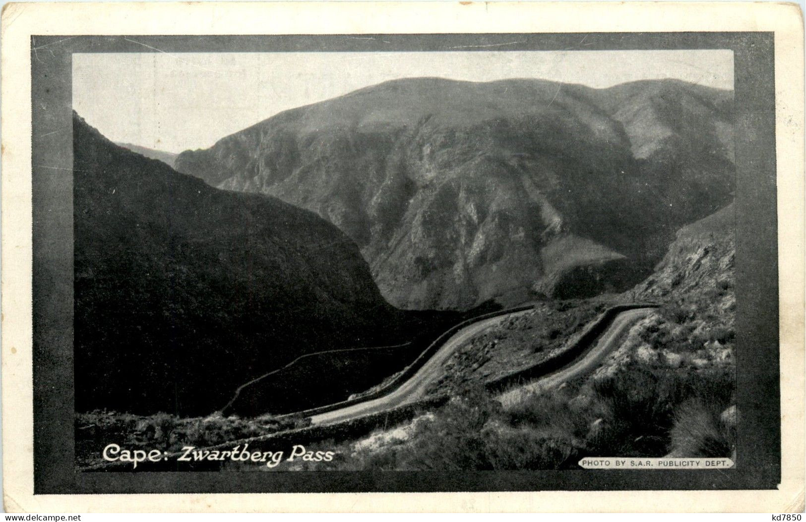 Cape - Zwartberg Pass - Ganzsache - South Africa