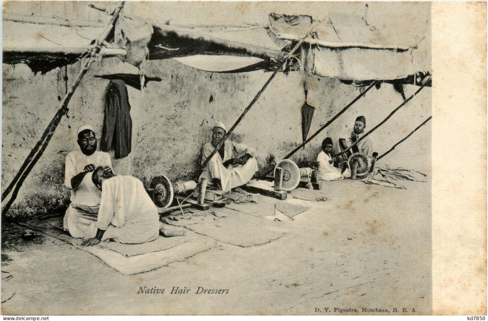 Mombasa - Native Hair Dressers - Kenia