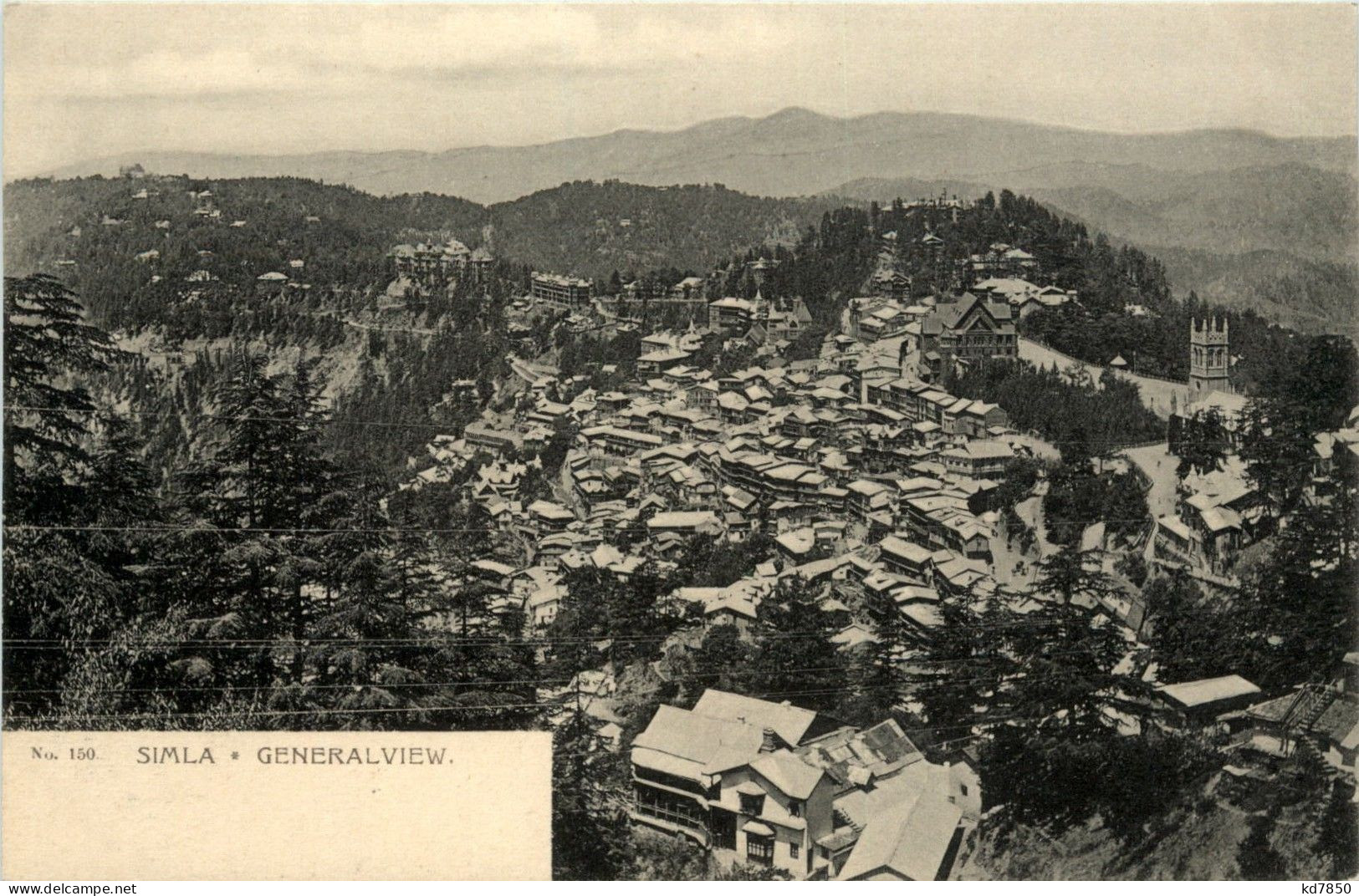 Simla - Generalview - Indien