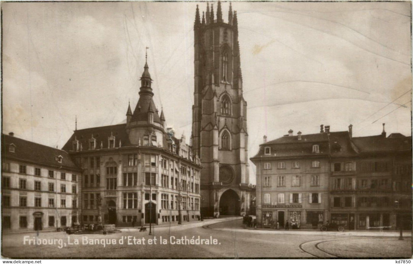 Fribourg - La Banque D Etat - Fribourg