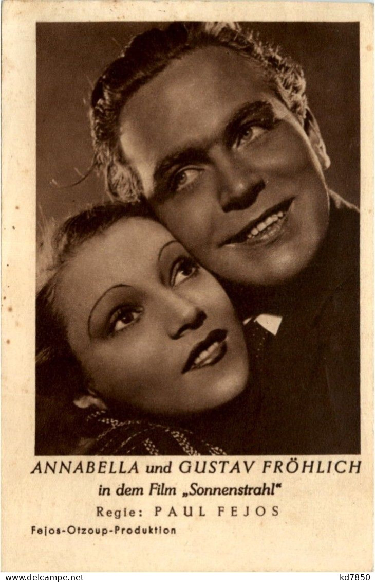 Annabella Und Gustav Fröhlich - Actores