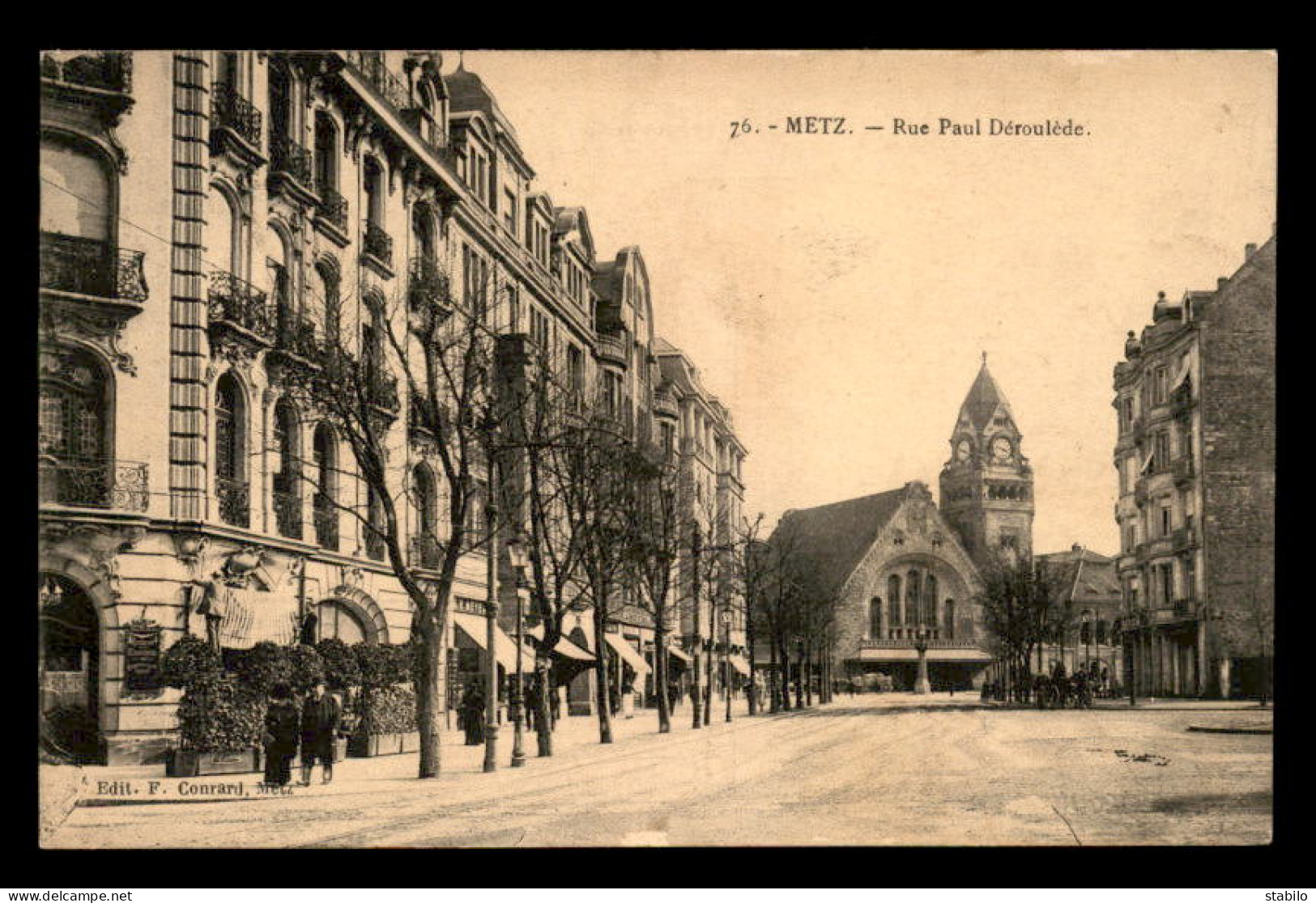 57 - METZ - RUE PAUL DEROULEDE - Metz