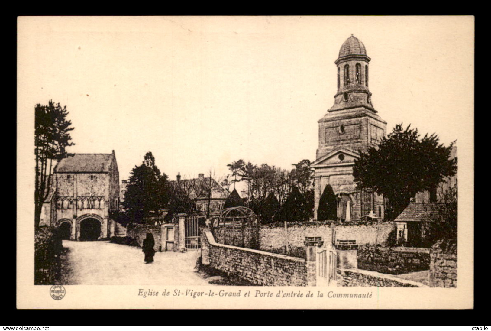 14 - ST-VIGOR-LE-GRAND - L'EGLISE ET LE MONASTERE DE N-D DE LA CHARITE - Andere & Zonder Classificatie