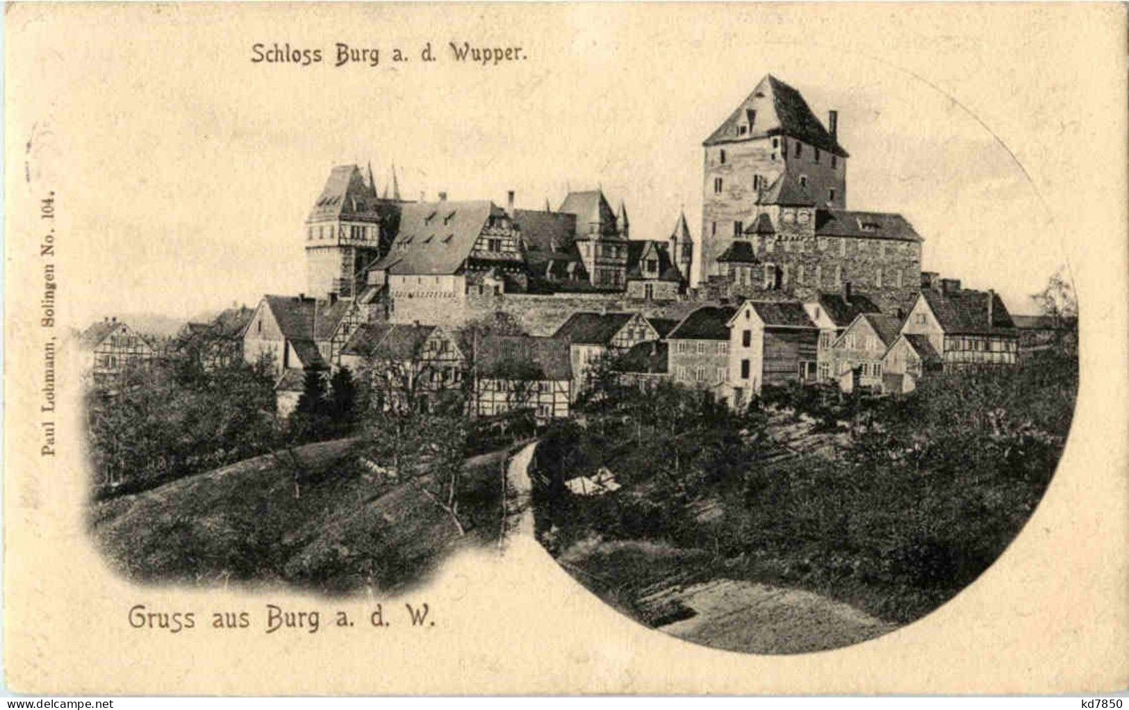 Gruss Aus Burg An Der Wupper - Solingen