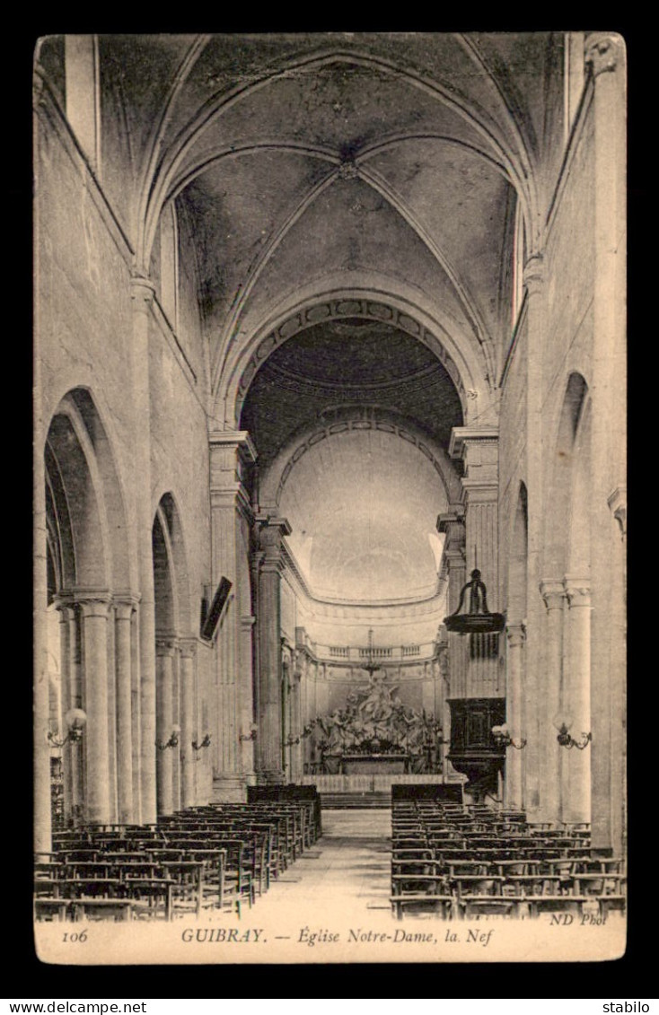 14 - GUIBRAY - INTERIEUR DE L'EGLISE NOTRE-DAME - Autres & Non Classés