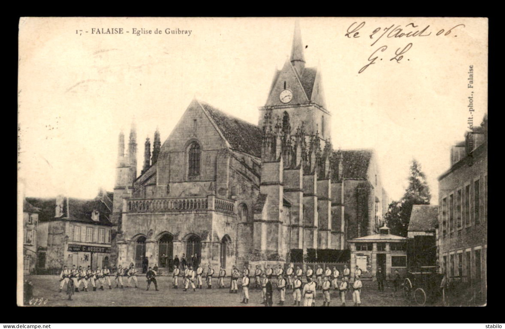 14 - FALAISE - EGLISE DE GUIBRAY - MILITAIRES - Falaise