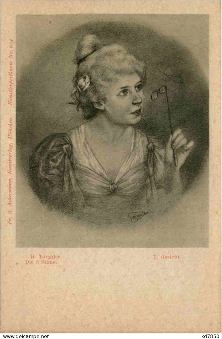 F. Torggler - Frau - Ackermann Kunstverlag - Mujeres