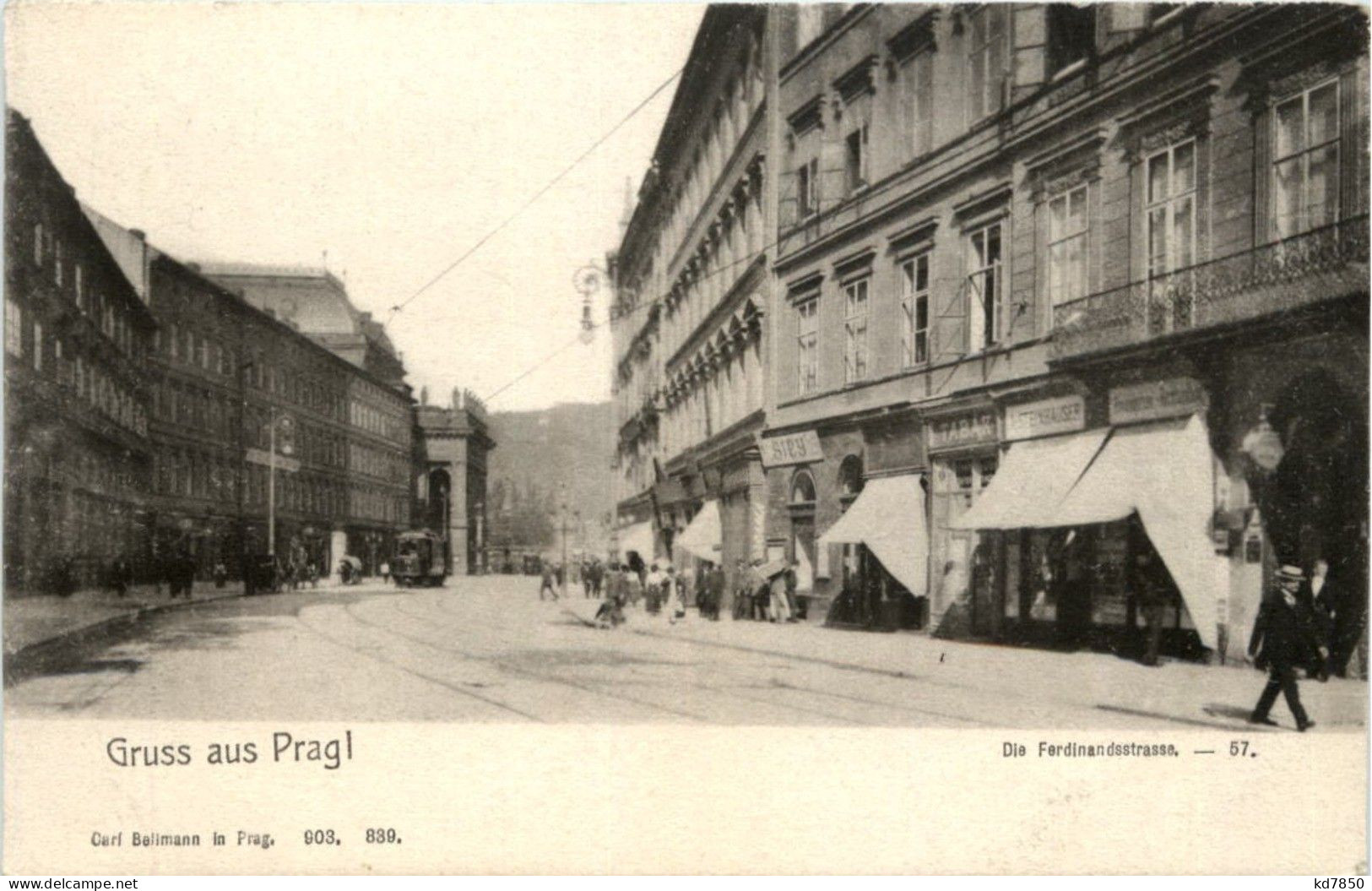 Gruss Aus Prag - Ferdinandstrasse - Tschechische Republik