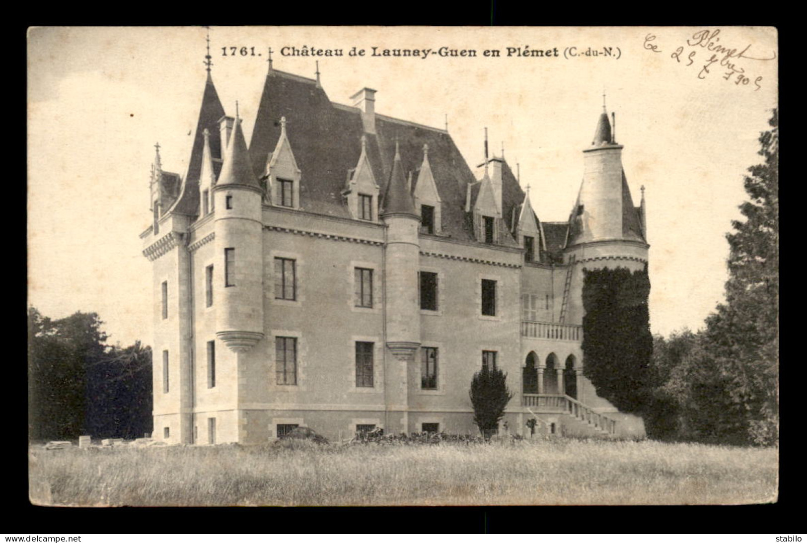 22 - PLEMET - CHATEAU DE LAUNAY-GUEN - Autres & Non Classés