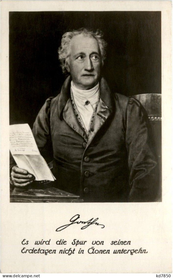 Johann Wofgang Von Goethe - Ecrivains