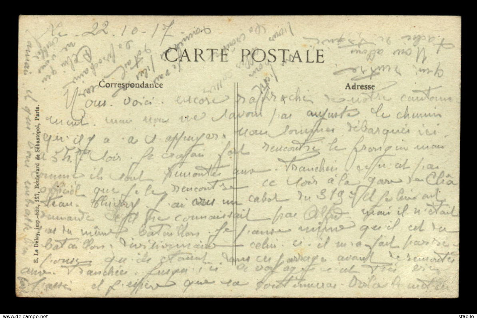 51 - DORMANS - UNE PENSEE - CARTE FANTAISIE - Dormans