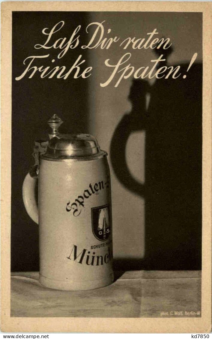 Spaten Bier - Werbepostkarten