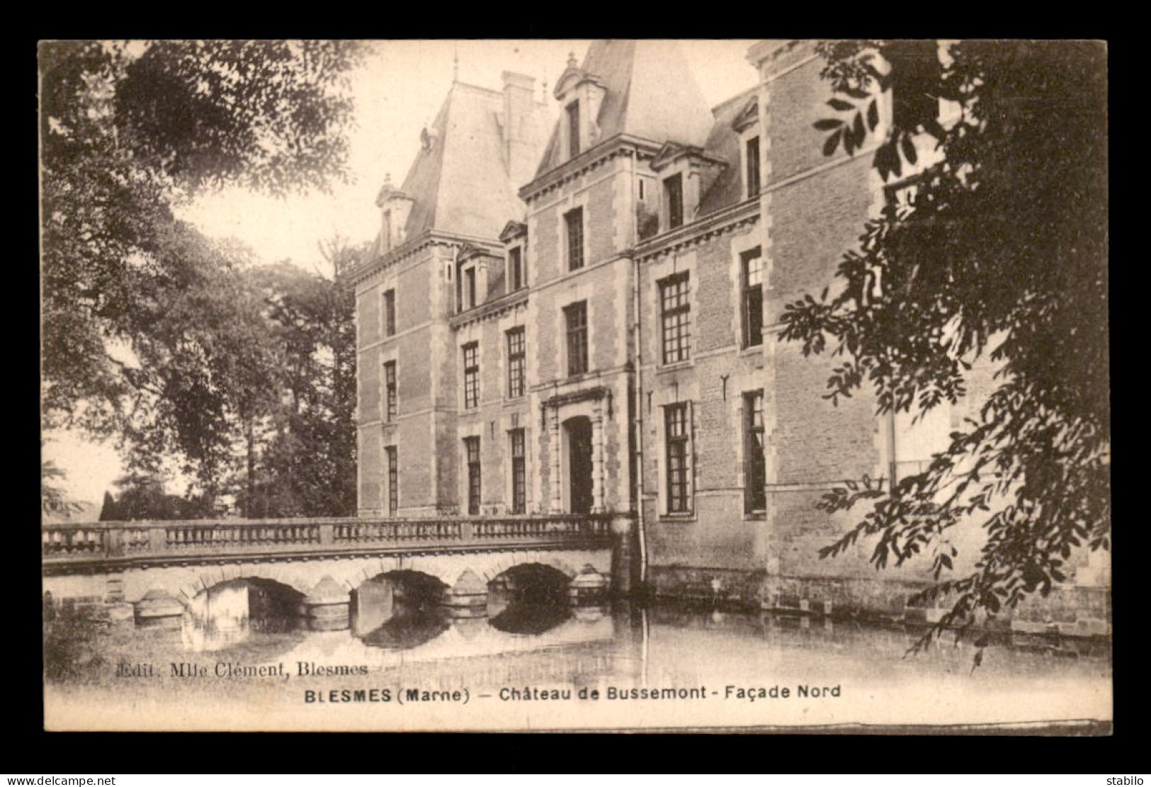 51 - BLESMES - CHATEAU DE BUSSEMONT  - Other & Unclassified