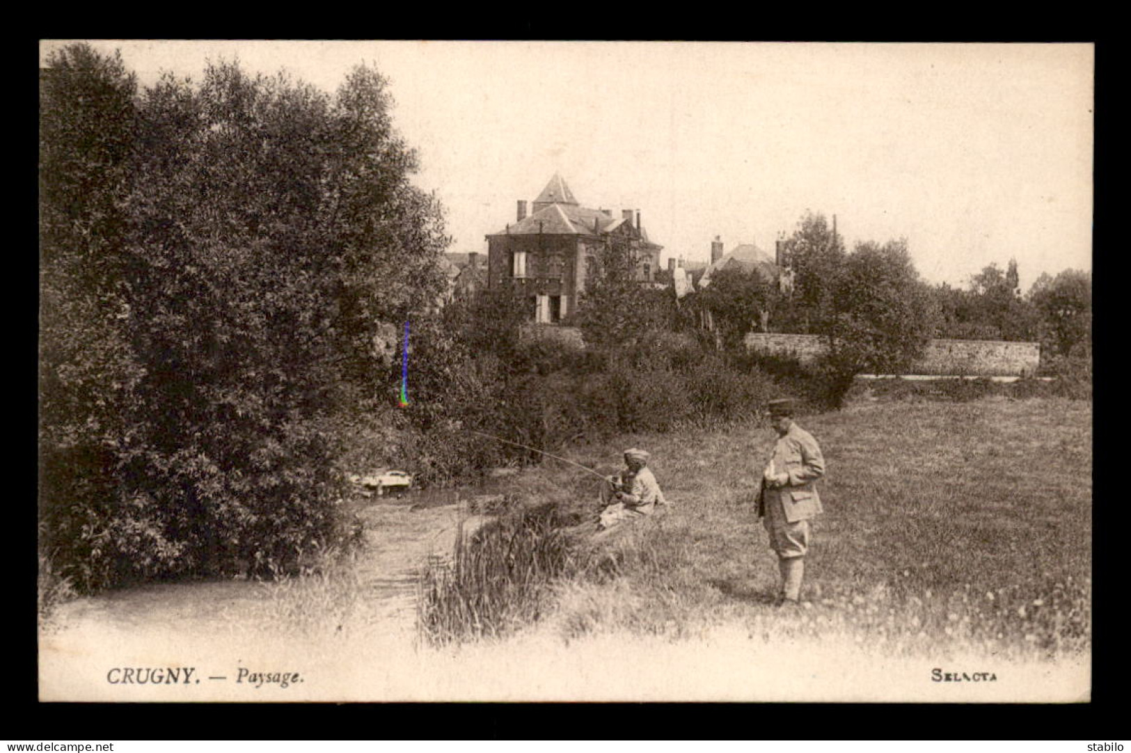 51 - CRUGNY - PAYSAGE - PECHE A LA LIGNE - Autres & Non Classés