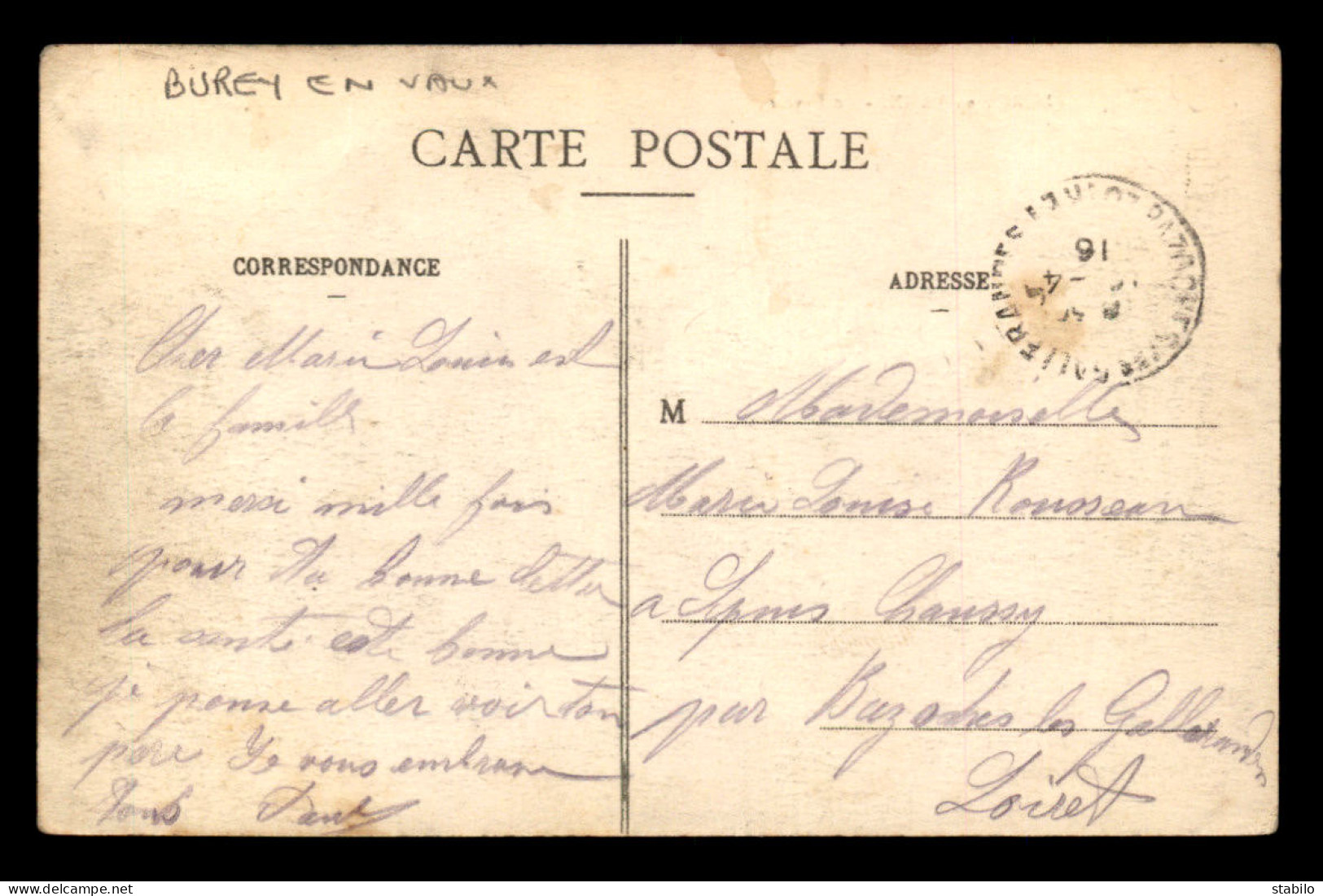 55 - BUREY-EN-VAUX - LE LAVOIR - SANS EDITEUR - Other & Unclassified