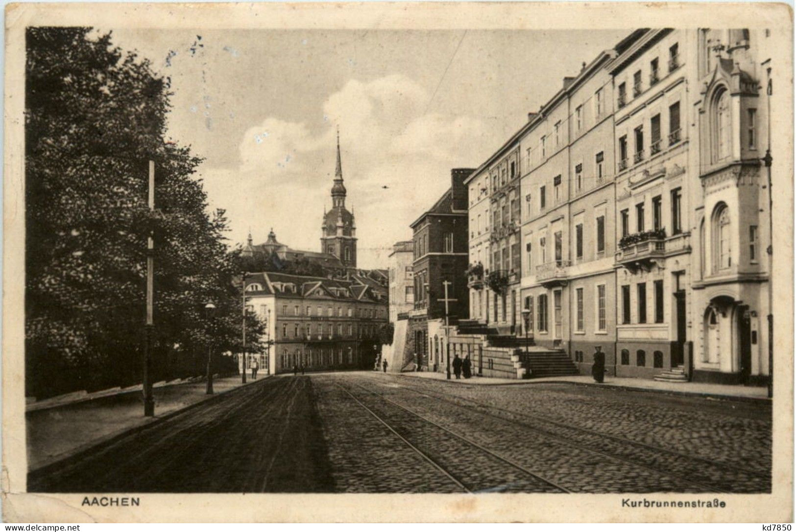 Aachen - Kurbrunnenstrasse - Aachen