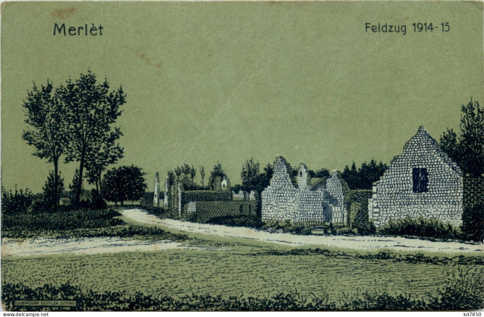 Merlet - Feldzug 1914-15 - Weltkrieg 1914-18
