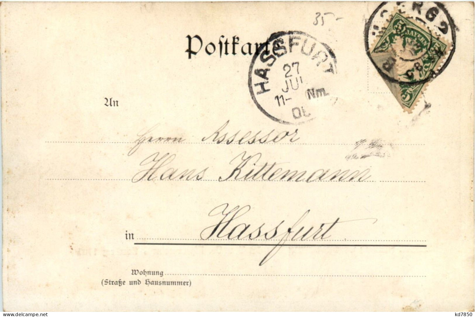 Bamberg - General Versammlung Alpenverein 1905 - Bamberg