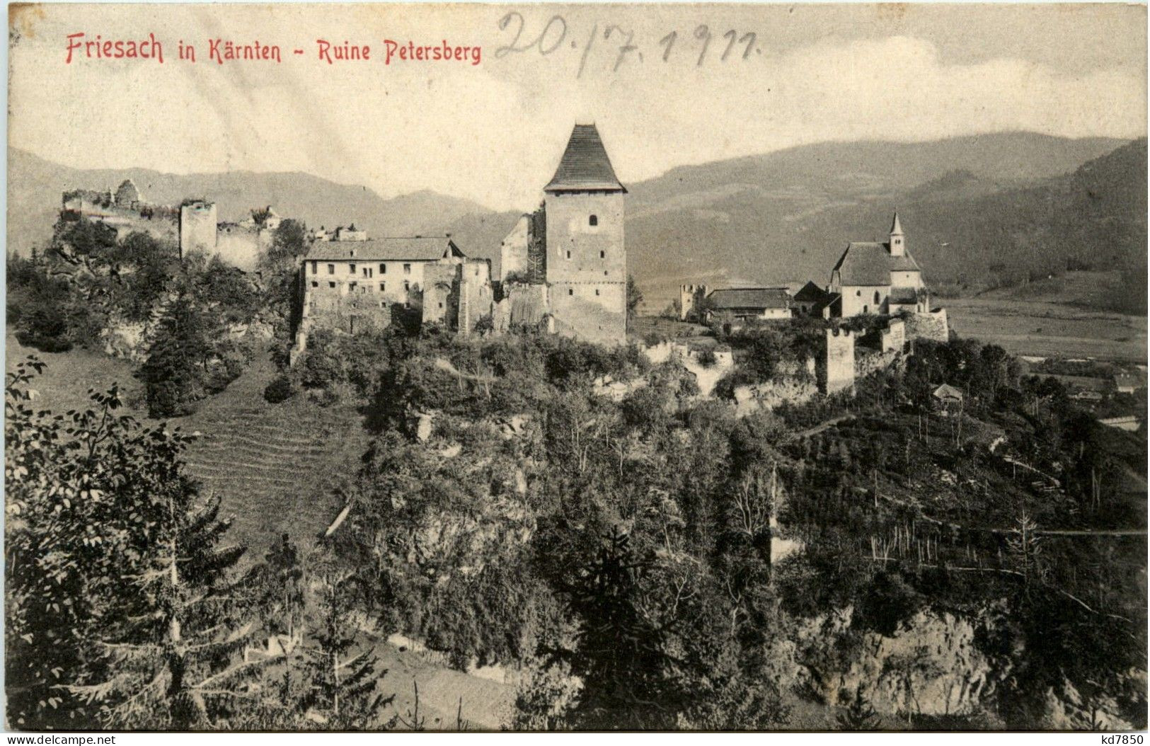 Friesach In Kärnten - Ruine Petersberg - Autres & Non Classés