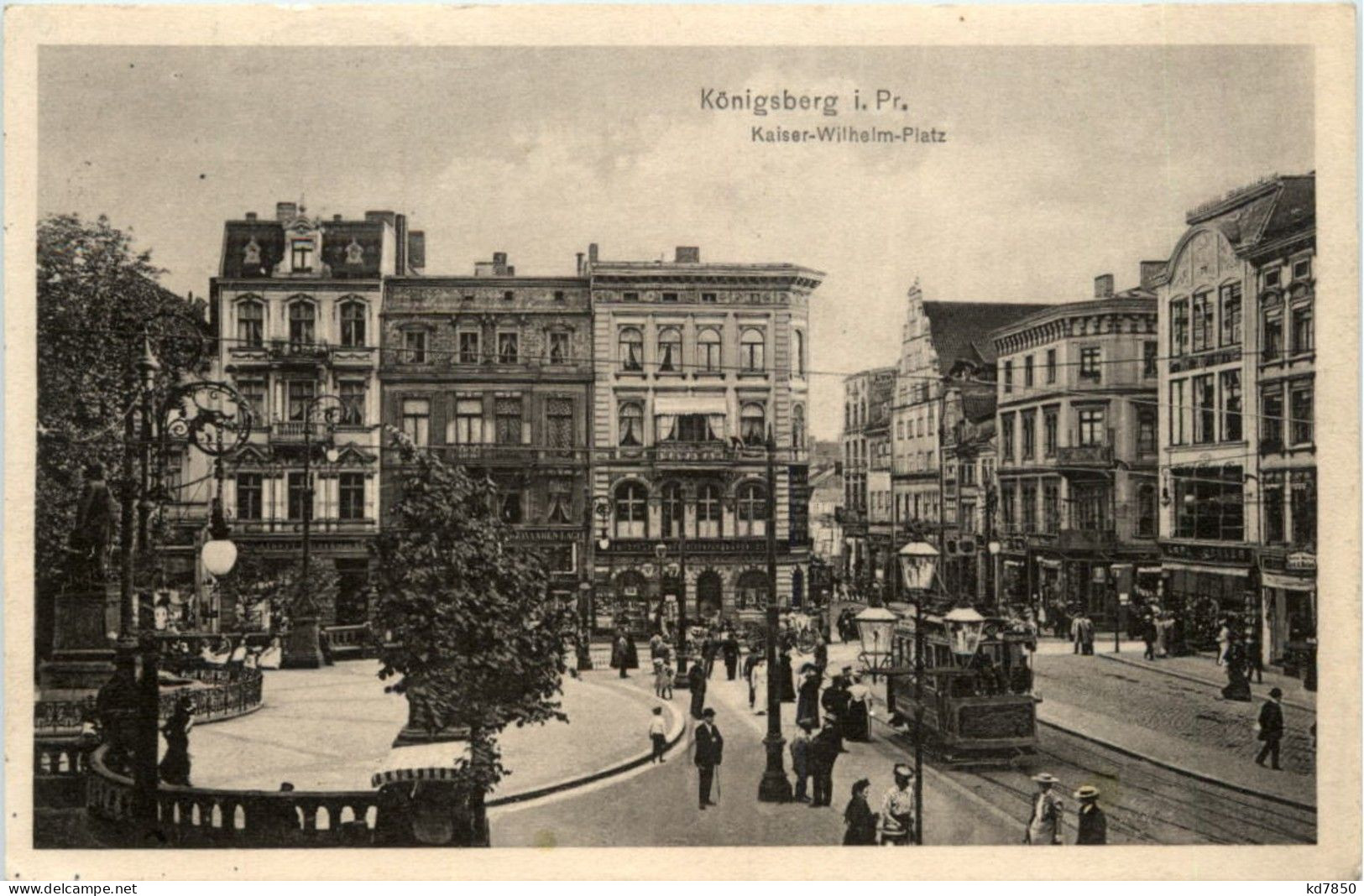 Königsberg - Kaiser Wilhelm Platz - Ostpreussen