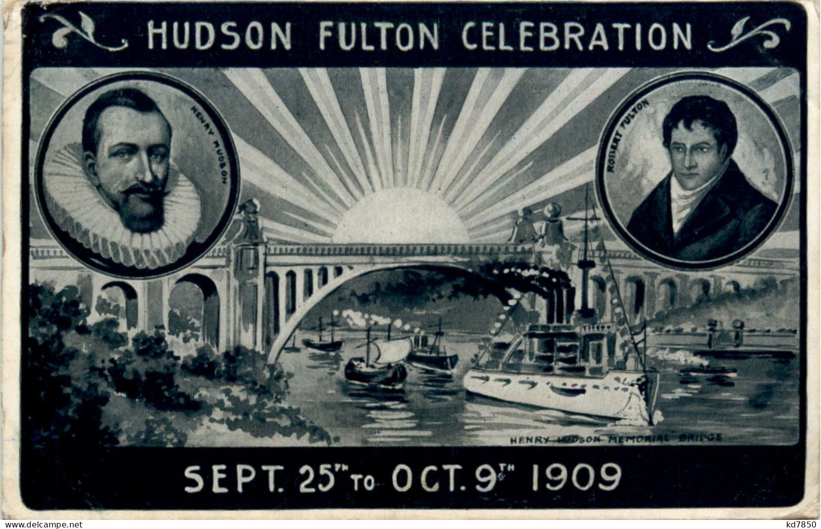 New York - Hudson Fulton Celebration 1909 - Andere & Zonder Classificatie