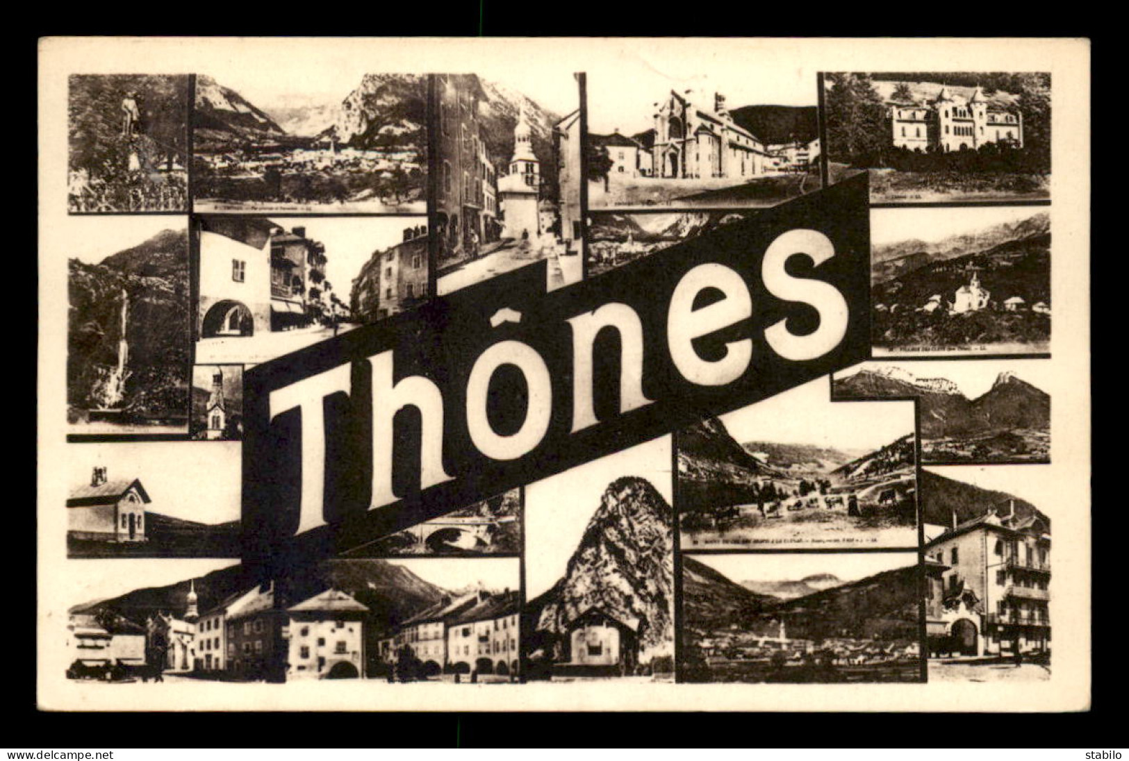 74 - THONES - MULTIVUES - Thônes