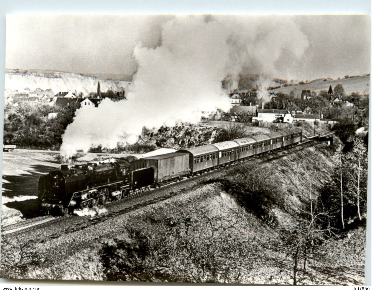 Dampflokomotive Bei Krölpa Ranis - Sonstige & Ohne Zuordnung