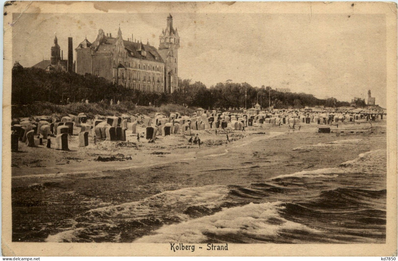 Ostseebad Kolberg - Strand Kolobrzeg - Polen