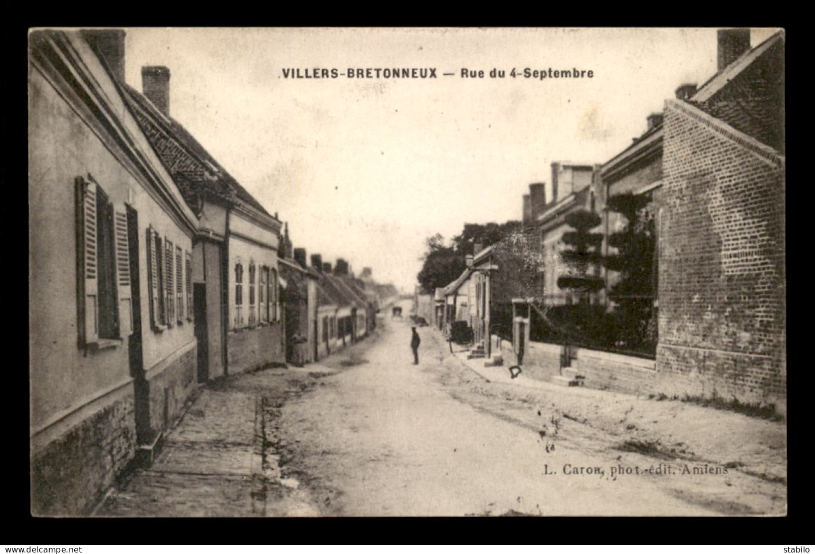 80 - VILLERS-BRETONNEUX - RUE DU 4 SEPTEMBRE - Villers Bretonneux