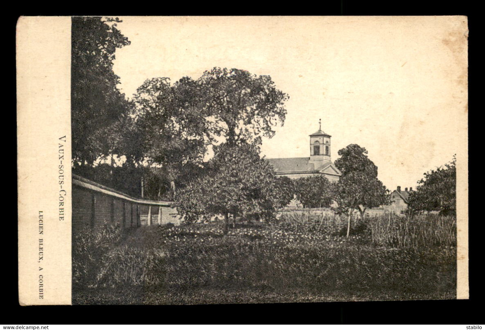 80 - VAUX-SOUS-CORBIE - L'EGLISE - VOIR ETAT - Sonstige & Ohne Zuordnung