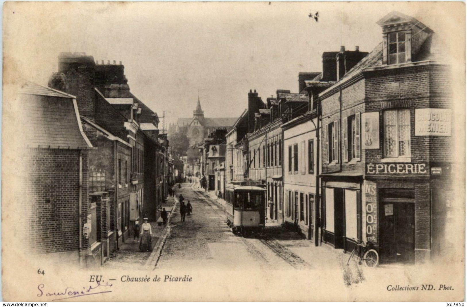 Eu - Chaussee De Picardie - Tramway - Other & Unclassified