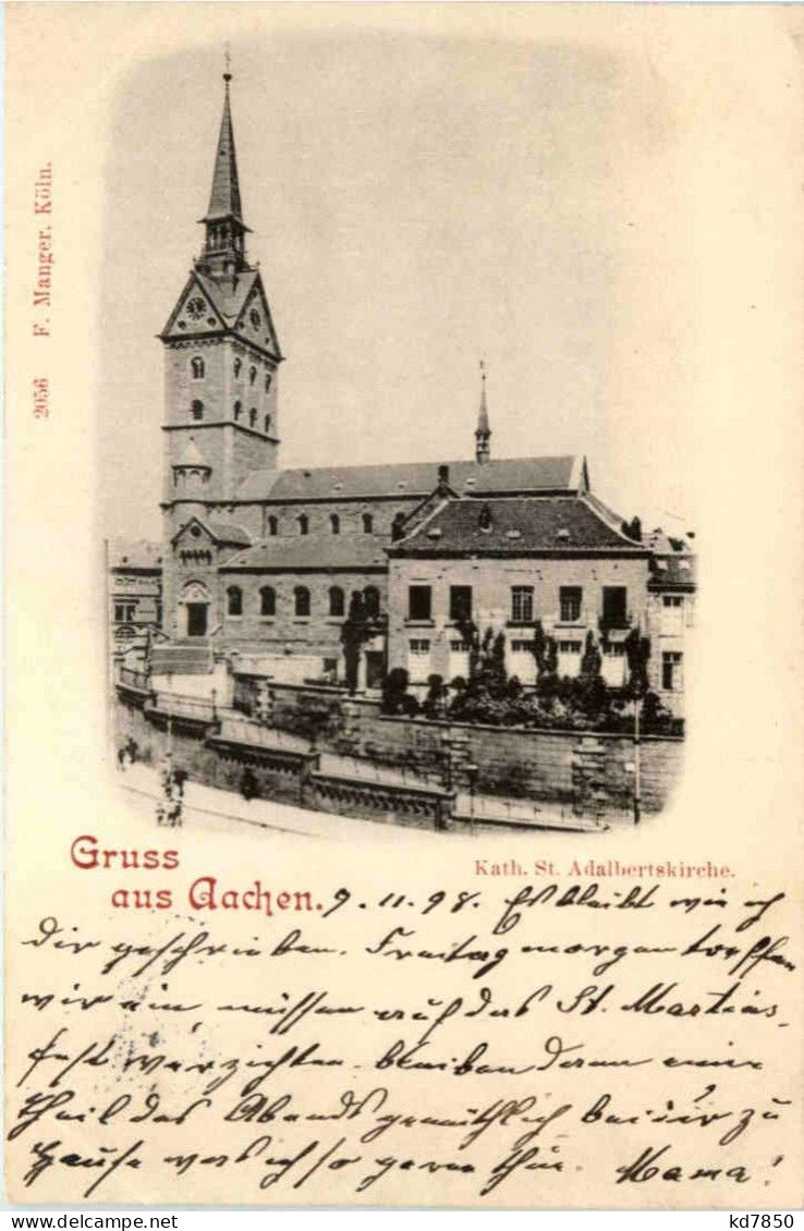 Gruss Aus Aachen - Kath. St. Adalbertskirche - Aachen