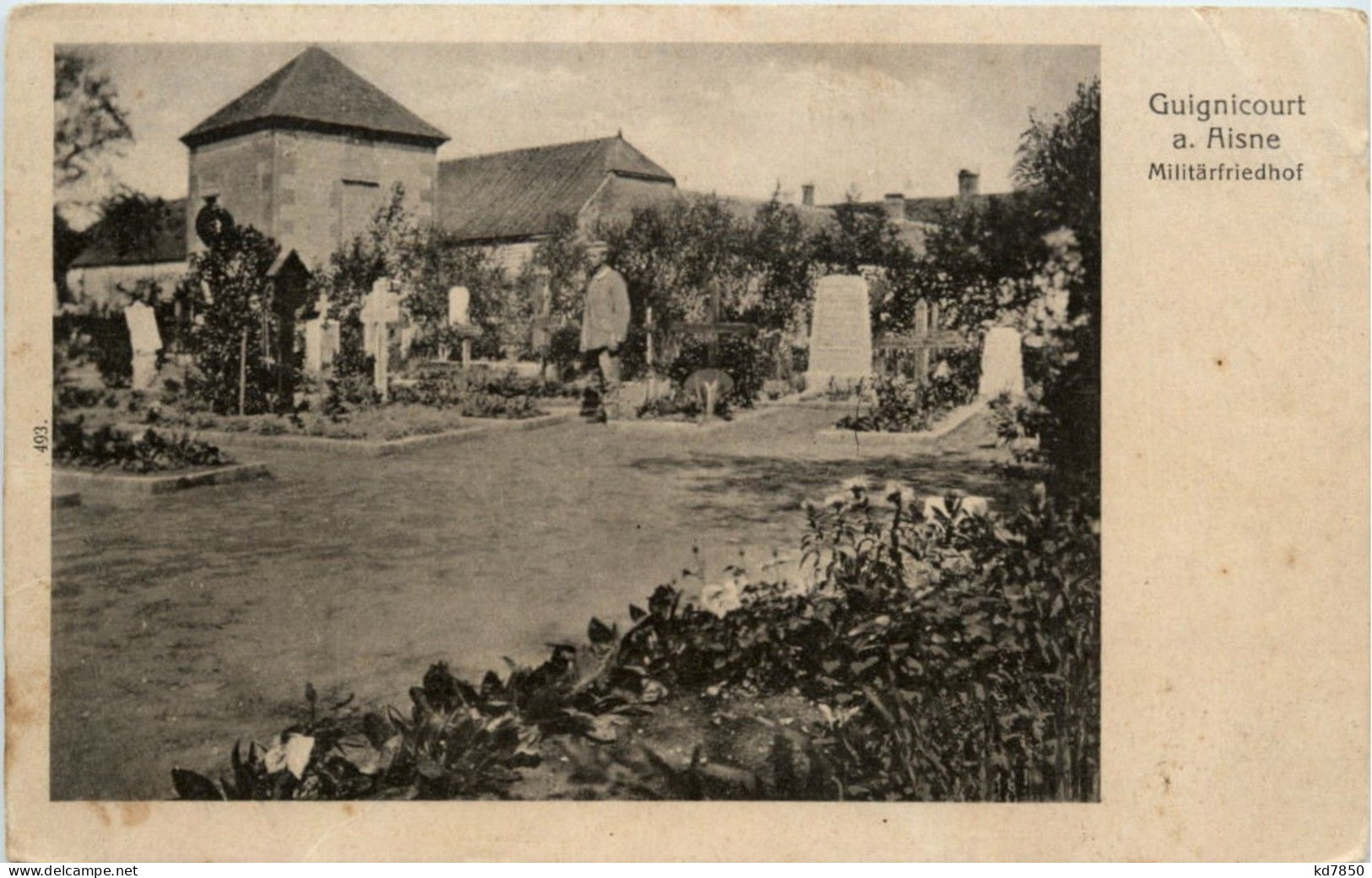 Guignicourt A Aisne - Militärfriedhof - Andere & Zonder Classificatie