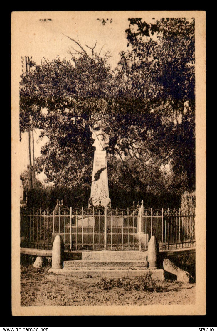 89 - COURGENAY - LE MONUMENT AUX MORTS - Autres & Non Classés