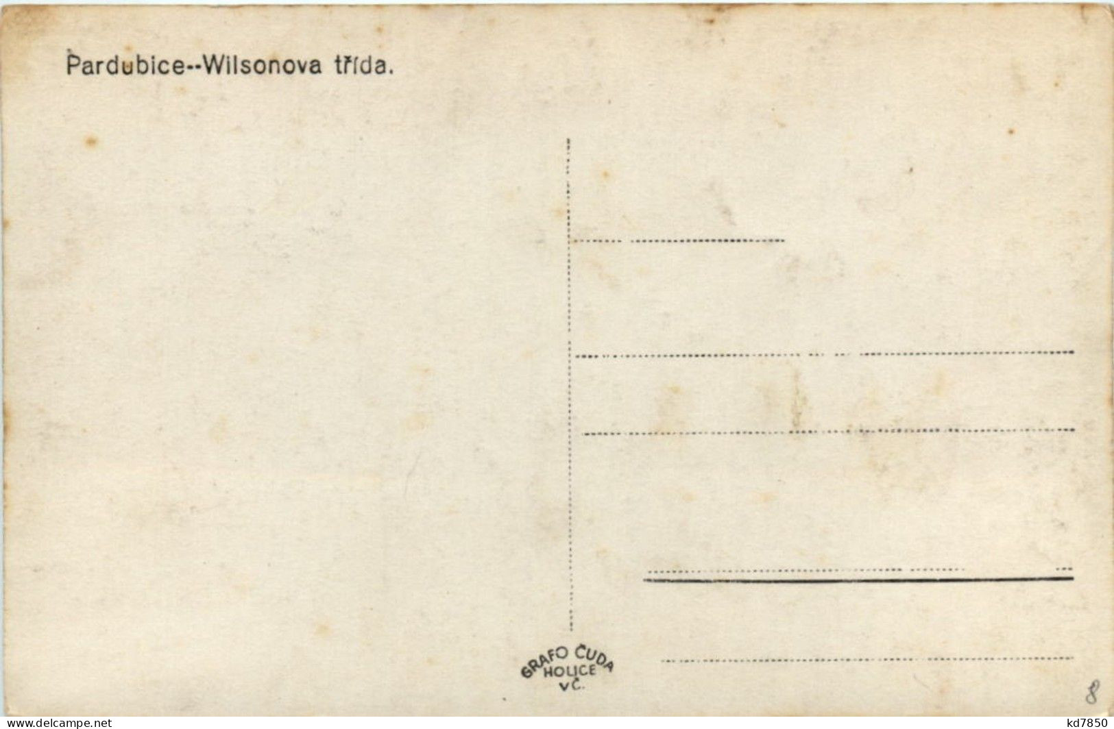 Pardubice - Wilsonova Trida - Tchéquie