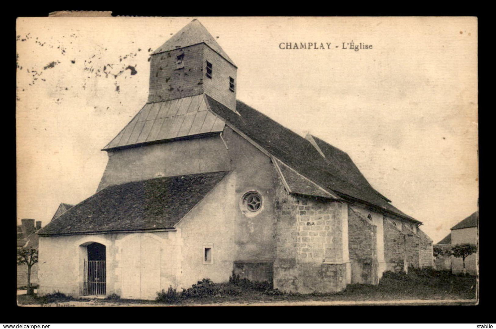 89 - CHAMPLAY - L'EGLISE - Other & Unclassified