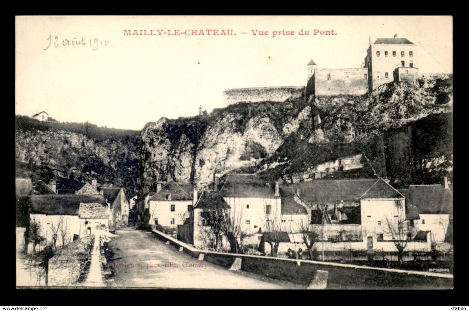 89 - MAILLY-LE-CHATEAU - VUE PRISE DU PONT - Andere & Zonder Classificatie