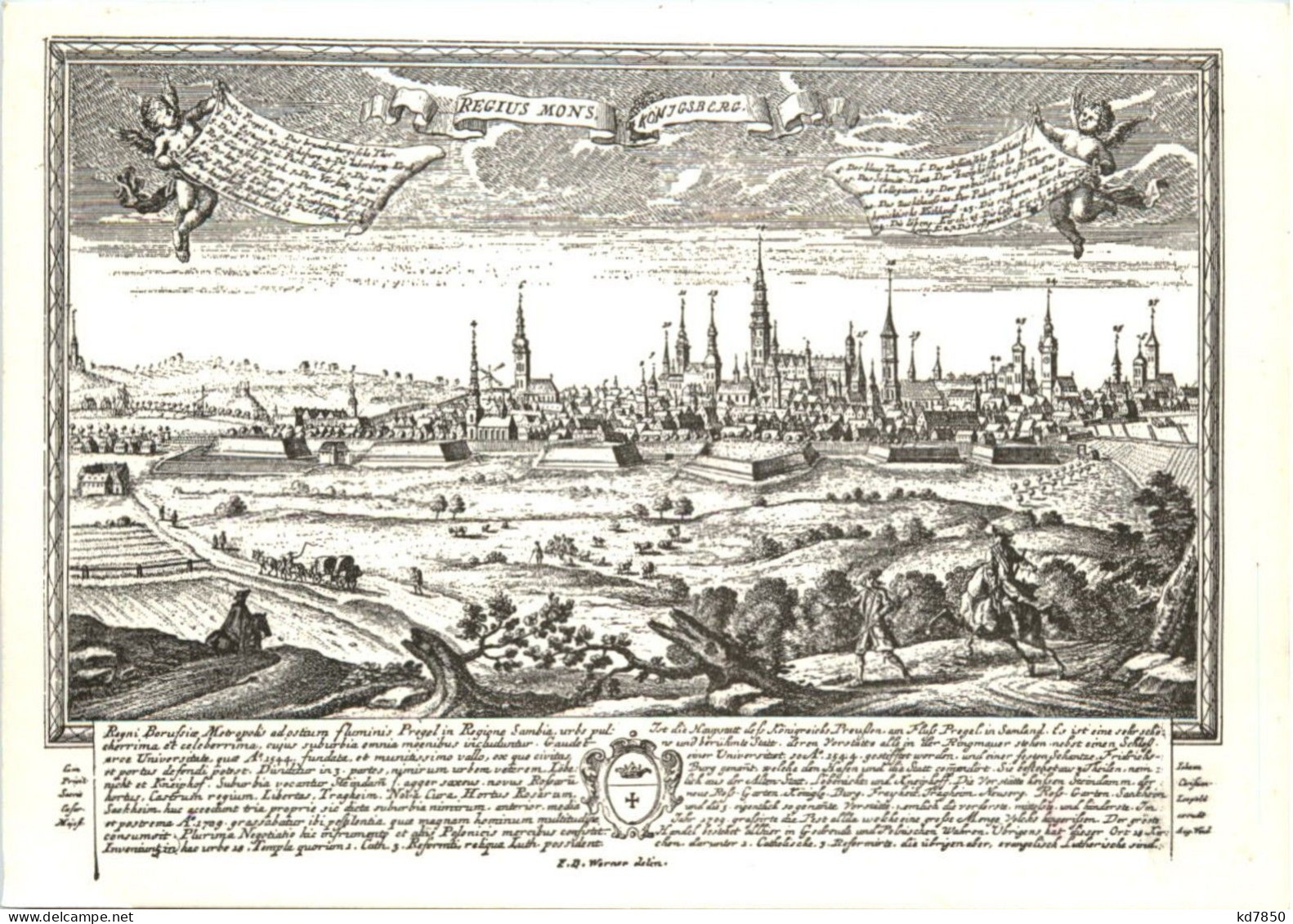 Königsberg Um 1700 - Ostpreussen