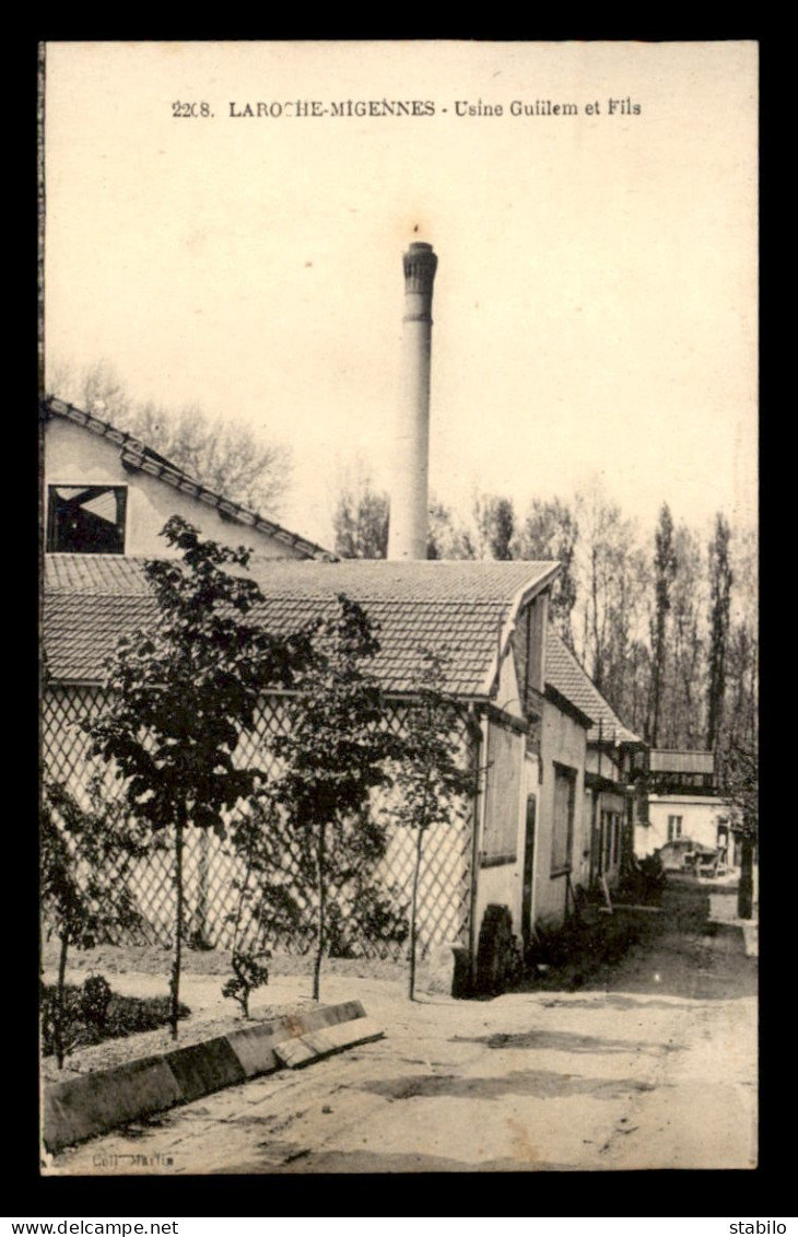 89 - LAROCHE-MIGENNES - USINE GUILLEM ET FILES - Autres & Non Classés