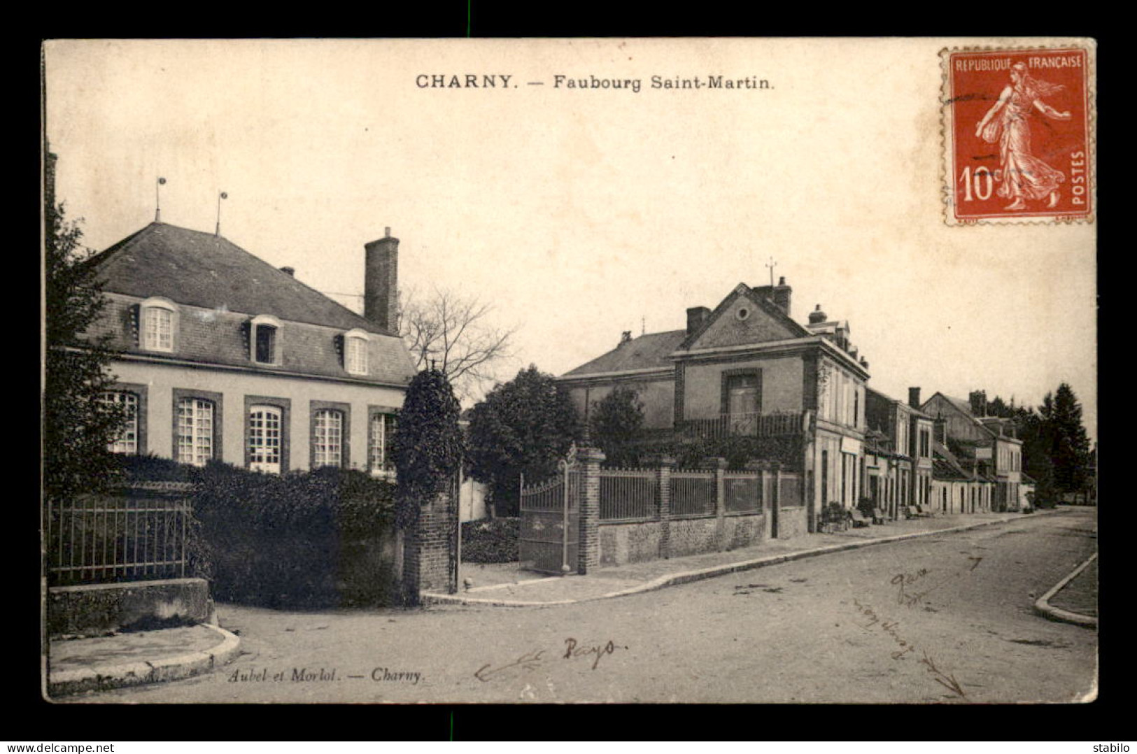 89 - CHARNY - FAUBOURG ST-MARTIN - Charny