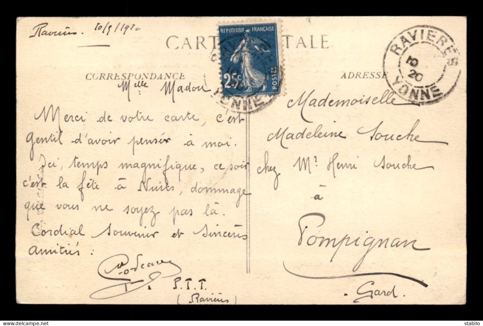 89 - RAVIERES EN BOURGOGNE - LES MOULINS DU COMMERCE - Other & Unclassified