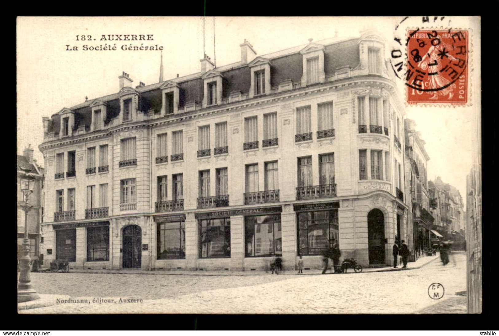 89 - AUXERRE - LA BANQUE SOCIETE GENERALE - Auxerre