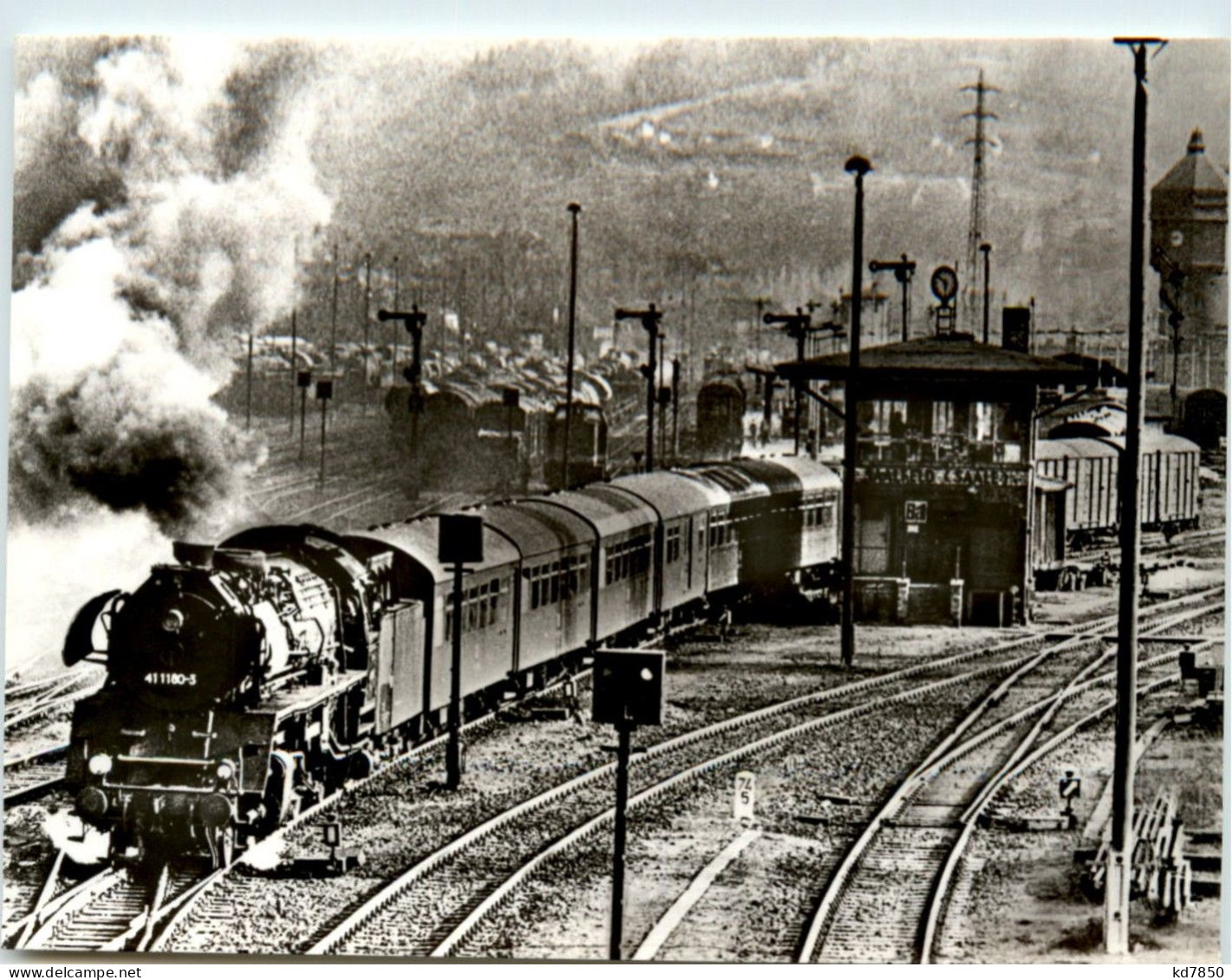 Dampflokomotive In Saalfeld - Saalfeld