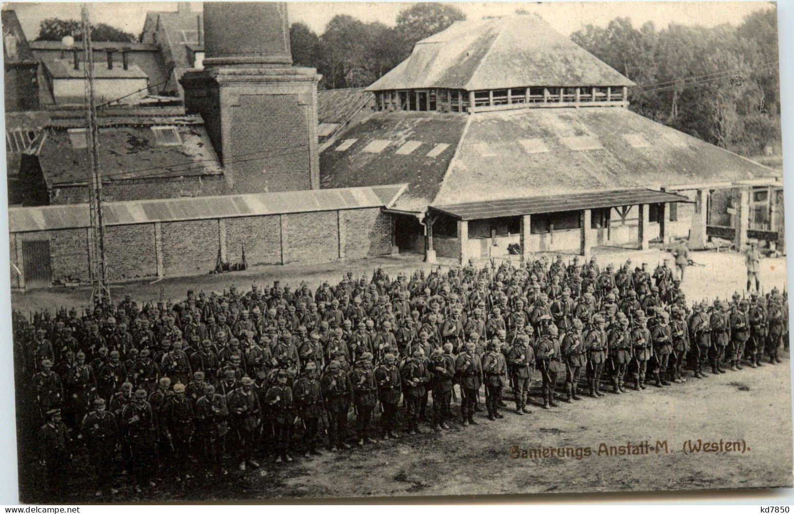 Sanierungs Anstalt - Feldpost - War 1914-18