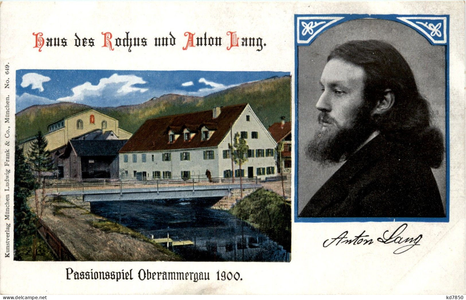 Passionsspiel Oberammergau 1900 - Oberammergau