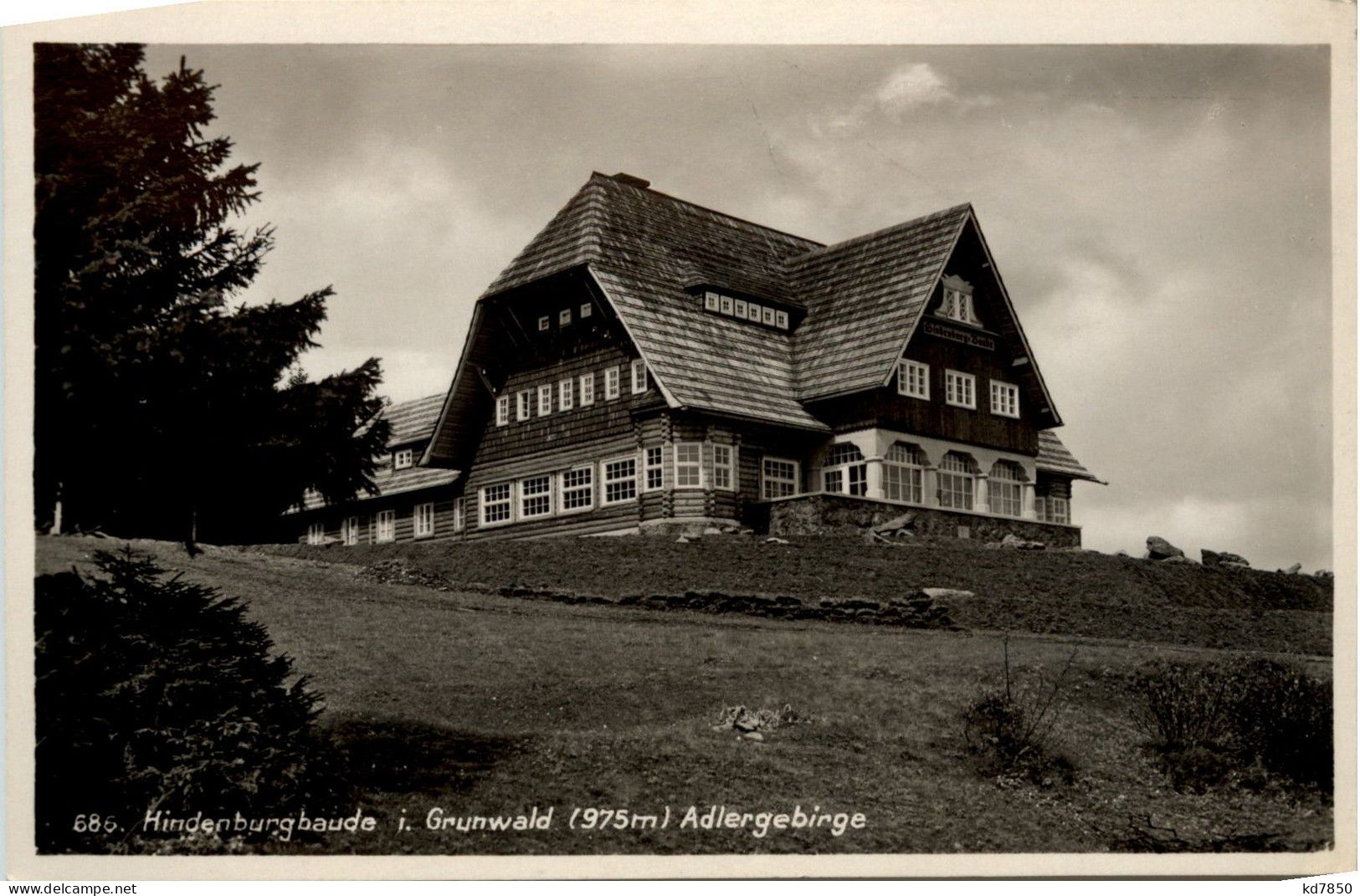 Hindenburgbaude In Grunwald - Poland