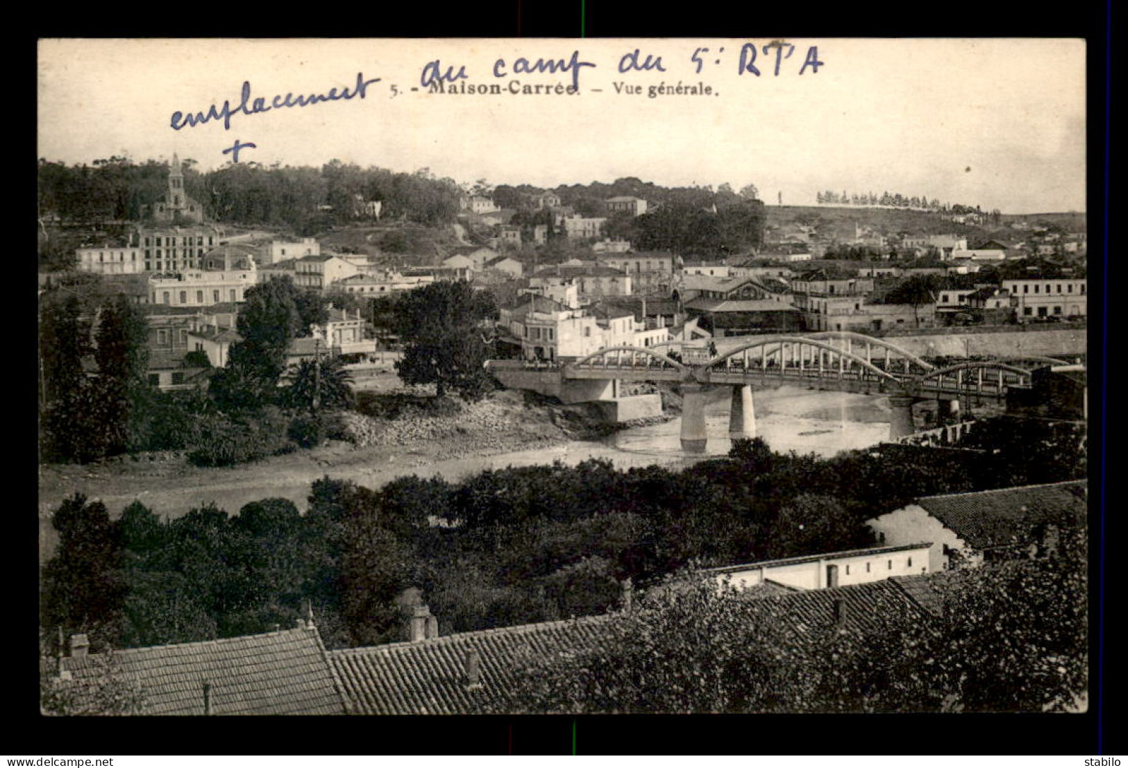 ALGERIE - MAISON-CARREE - VUE GENERALE - Autres & Non Classés