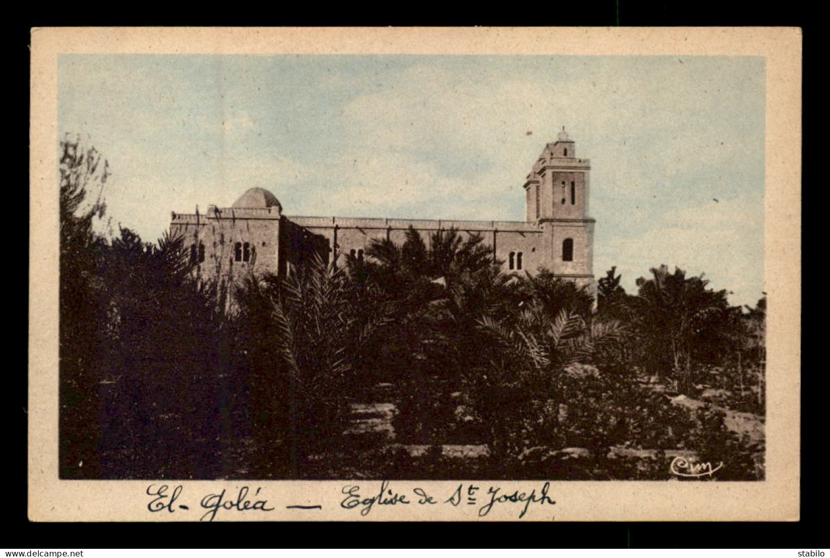 ALGERIE - EL-GOLEA - EGLISE ST-JOSEPH - Altri & Non Classificati