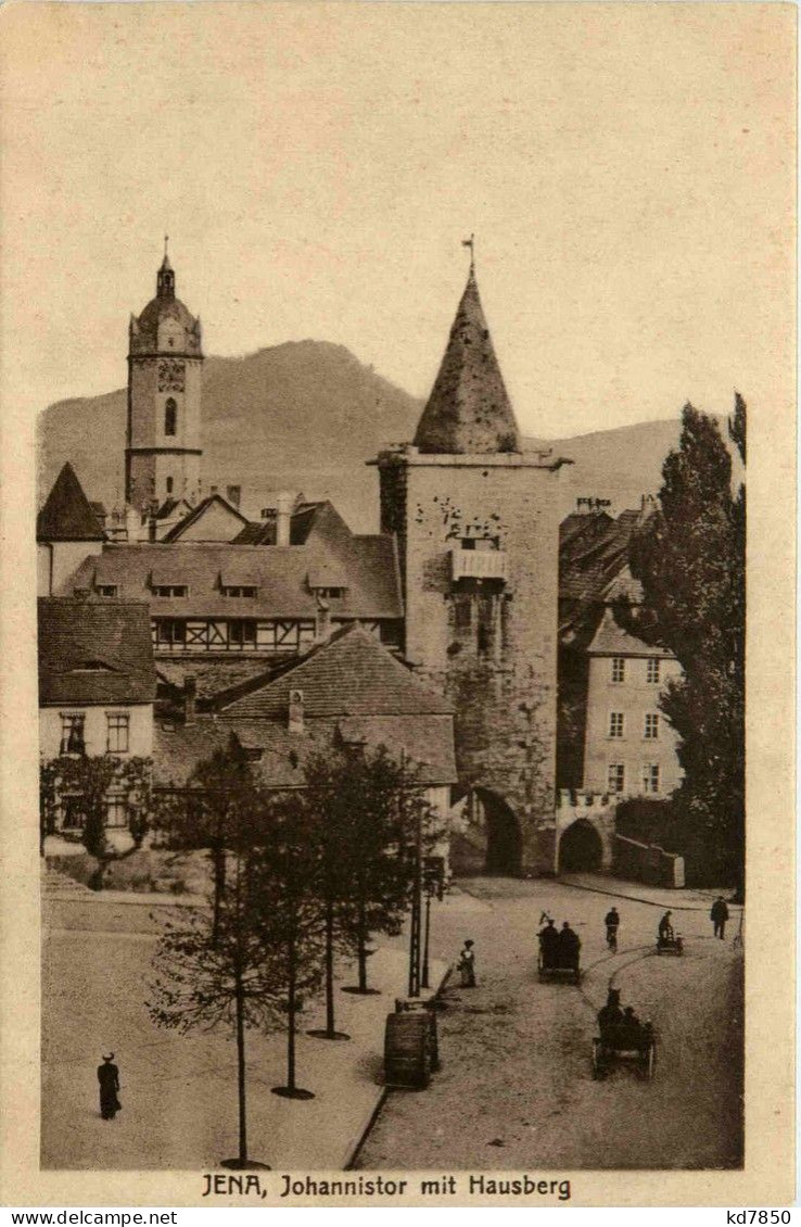 Jena - Johannistor Mit Hausberg - Jena